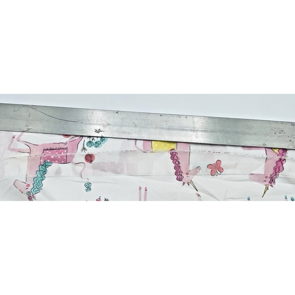 4pc POTTERY BARN KIDS Queen MAGICAL UNICORN ORGANIC SHEET SET FLANNEL See photos - Picture 11 of 12